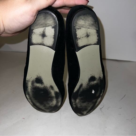 VINTAGE WORTHINGTON embroidered velvet Christmas flats 7 - Picture 5 of 8